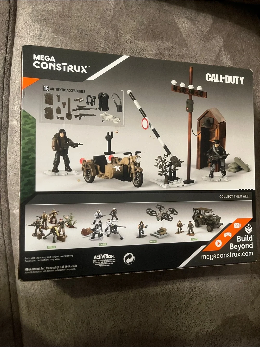 NIB Mega Construx Call of Duty Legends Checkpoint Charge - Playset